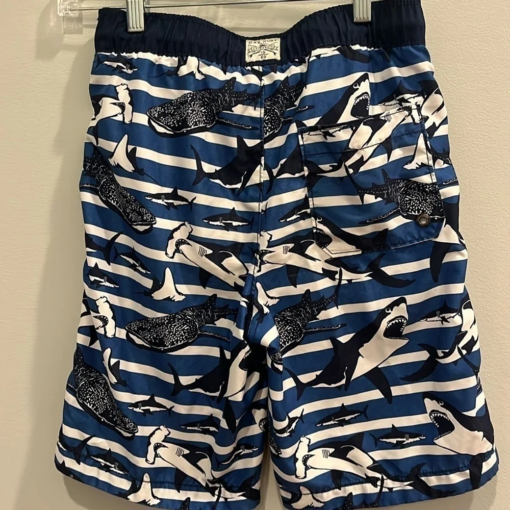 GAP - boys swim trunks, bathing suit.  Shark print.  Size boys XL